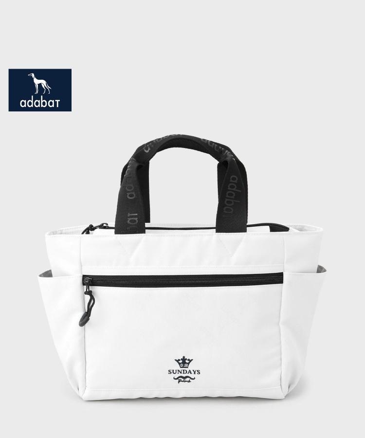 アダバット(メンズ)(adabat(Men))の【新レーベル ADABAT NAVY】サンデーズカートバッグ ホワイト(001)