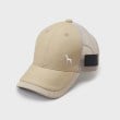 アダバット(メンズ)(adabat(Men))のラウンディッシュメッシュキャップ ベージュ(052)