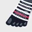 アダバット(メンズ)(adabat(Men))の5本指ボーダーショートソックス4