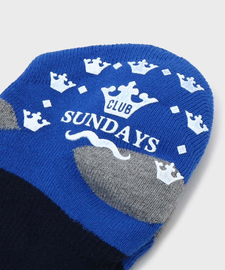 アダバット(メンズ)(adabat(Men))の【新レーベル ADABAT NAVY】3Dショートソックス5