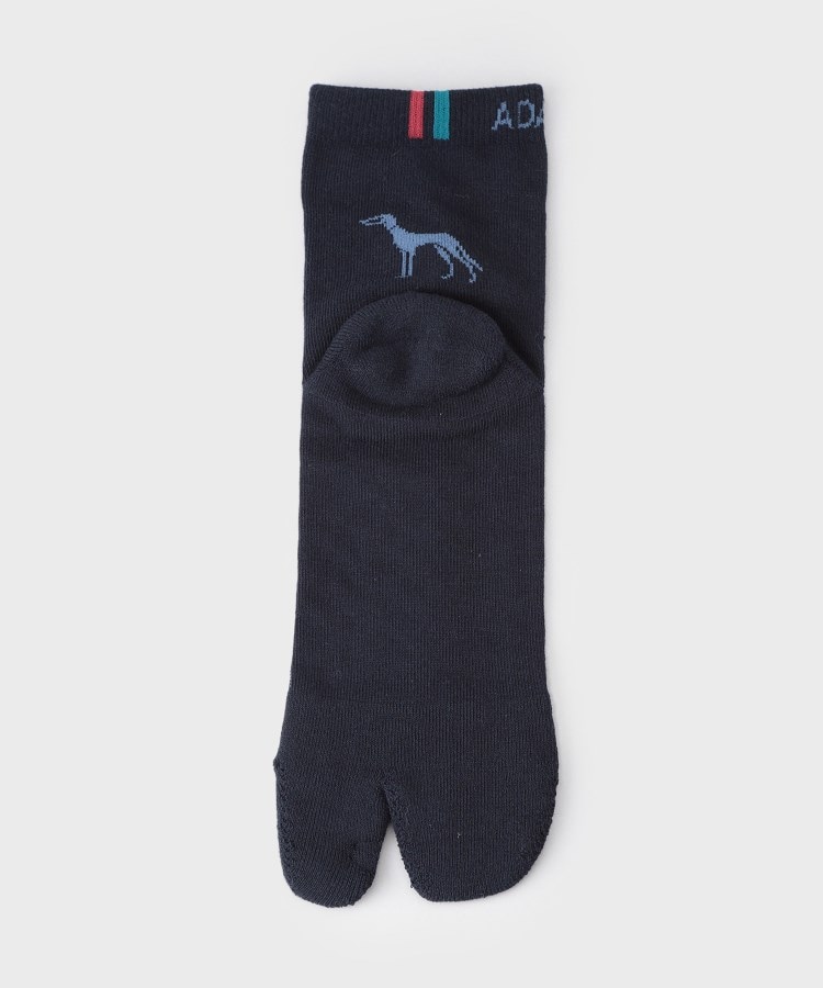 アダバット(メンズ)(adabat(Men))のショート足袋ソックス ネイビー(094)