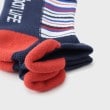 アダバット(メンズ)(adabat(Men))の【新レーベル ADABAT NAVY】マルチボーダーベリーショートソックス3