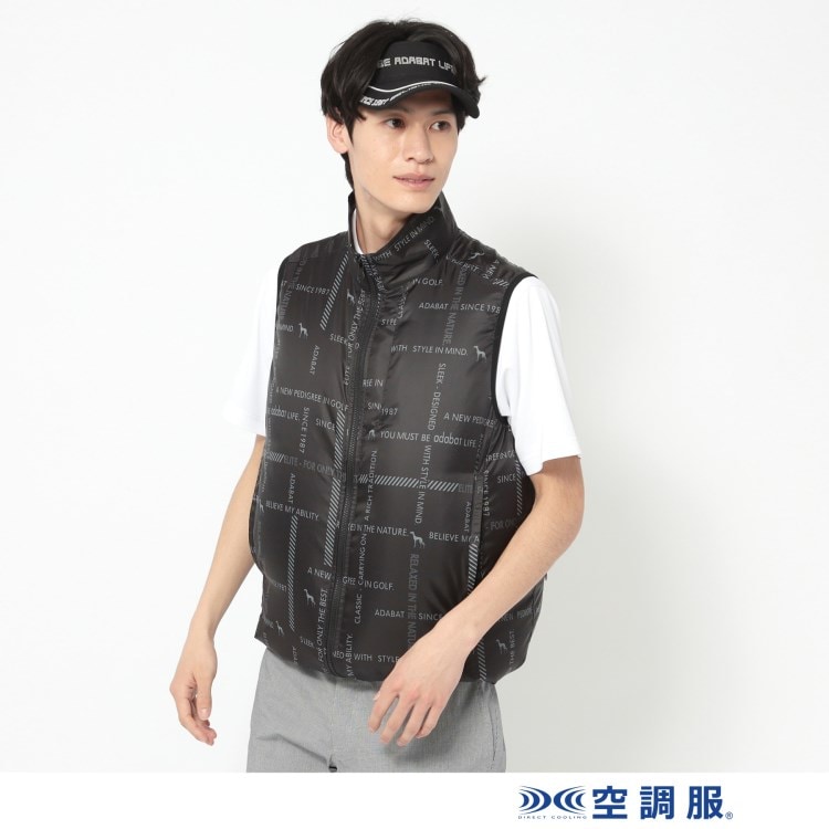 アダバット(メンズ)(adabat(Men))の【ファン別売り】 「空調服（R）」ベスト ベスト