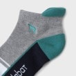 アダバット(メンズ)(adabat(Men))の【新レーベル ADABAT NAVY】カラーブロックベリーショートソックス4