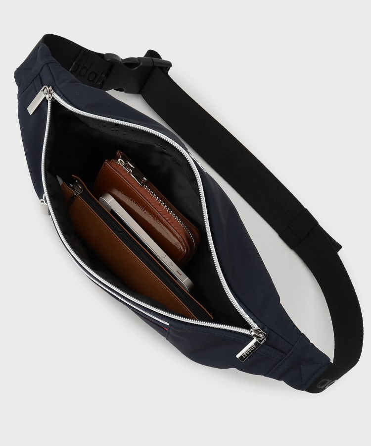 アダバット(メンズ)(adabat(Men))の【新レーベル ADABAT NAVY】トリコロールボディバッグ9