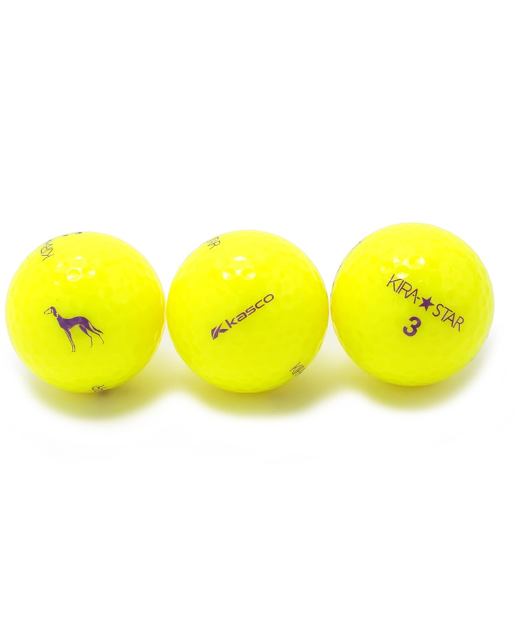 アダバット(メンズ)(adabat(Men))のカラーゴルフボール3セット イエロー系(031)