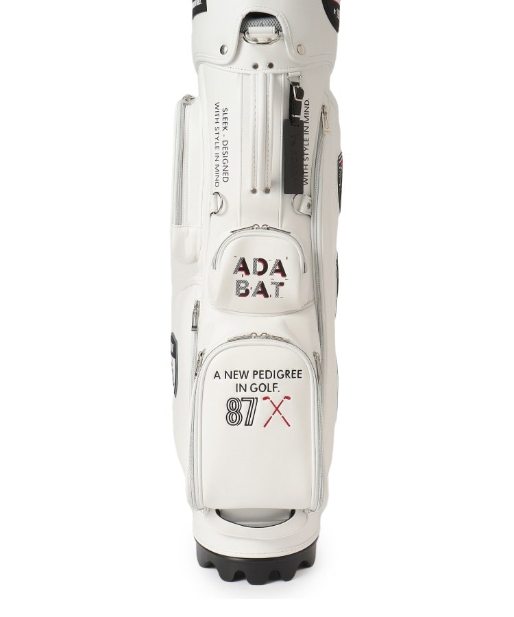 アダバット(メンズ)(adabat(Men))の◆エンブレムロゴデザイン ゴルフバッグ 口径9.0型/47インチ対応24