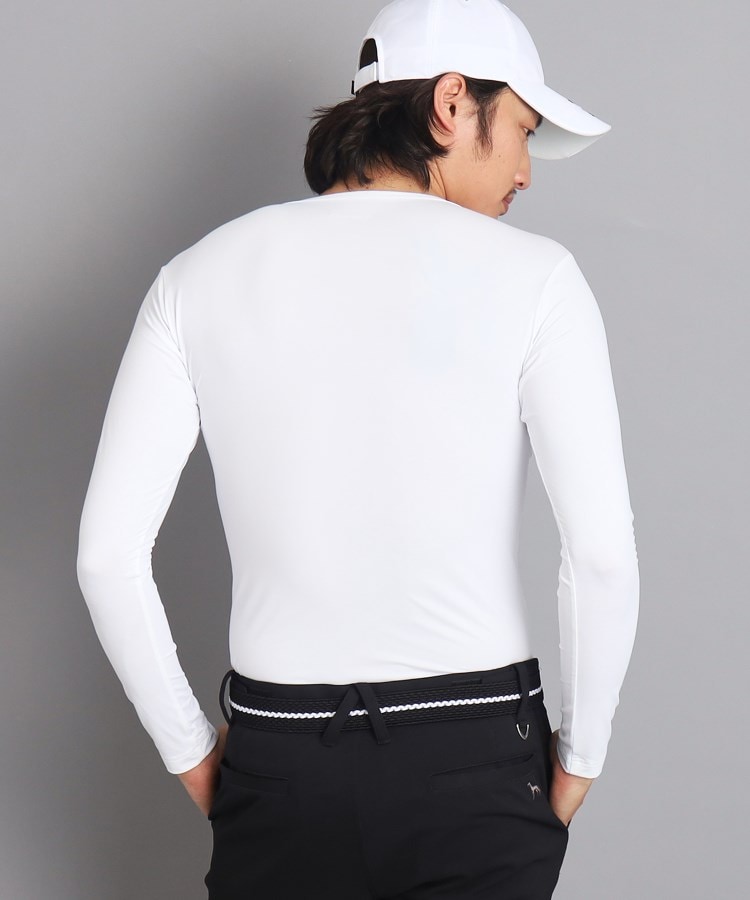 アダバット(メンズ)(adabat(Men))の【COOL】クールタッチクルーネックインナー3