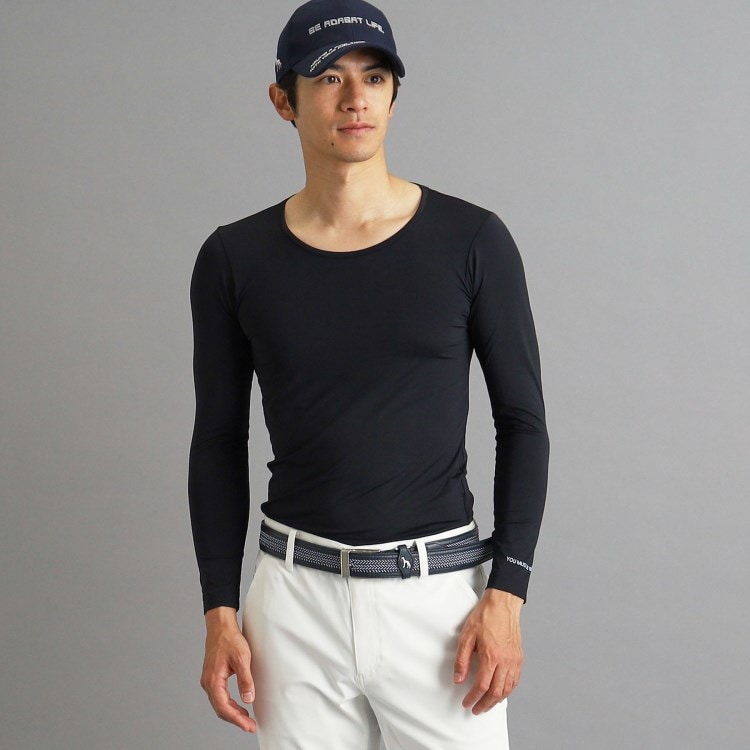 アダバット(メンズ)(adabat(Men))の【COOL】クールタッチクルーネックインナー カットソー