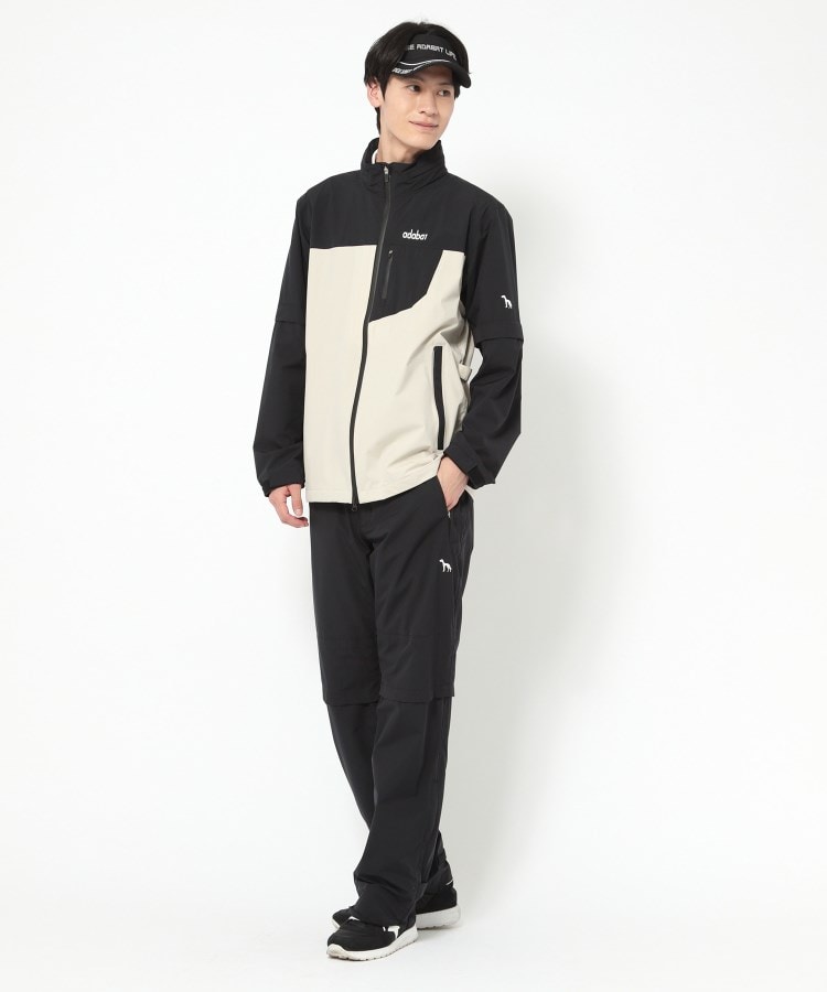 アダバット(メンズ)(adabat(Men))の撥水加工 アジャストレングスレインパンツ2
