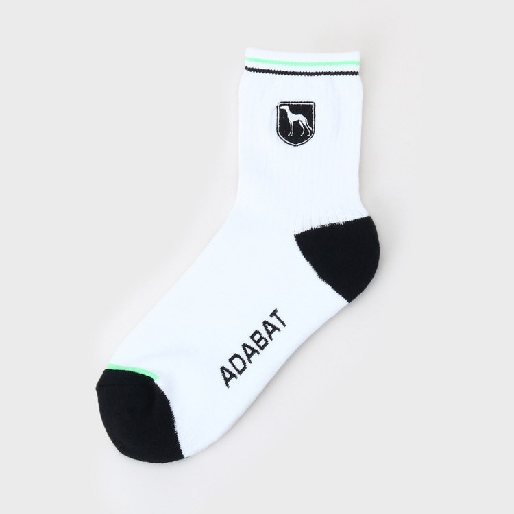アダバット(メンズ)(adabat(Men))のワンポイントショートソックス ソックス