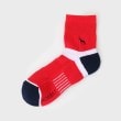 アダバット(メンズ)(adabat(Men))のカラーブロックショートソックス1