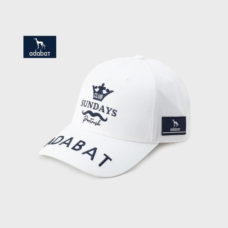 アダバット(メンズ)(adabat(Men))の【新レーベル ADABAT NAVY】サンデーズロゴキャップ キャップ