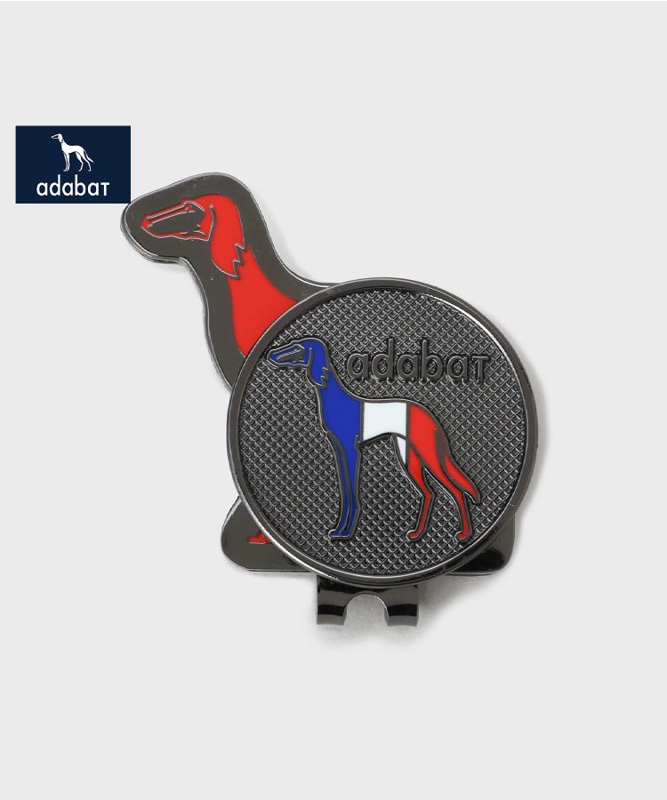 アダバット(メンズ)(adabat(Men))の【新レーベル ADABAT NAVY】サルーキクリップマーカー ブラックシルバー(009)