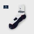 アダバット(メンズ)(adabat(Men))の【新レーベル ADABAT NAVY】バイカラーショートソックス ホワイト(001)