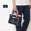 アダバット(メンズ)(adabat(Men))の【新レーベル ADABAT NAVY】トリコロール カートバッグ ネイビー(094)