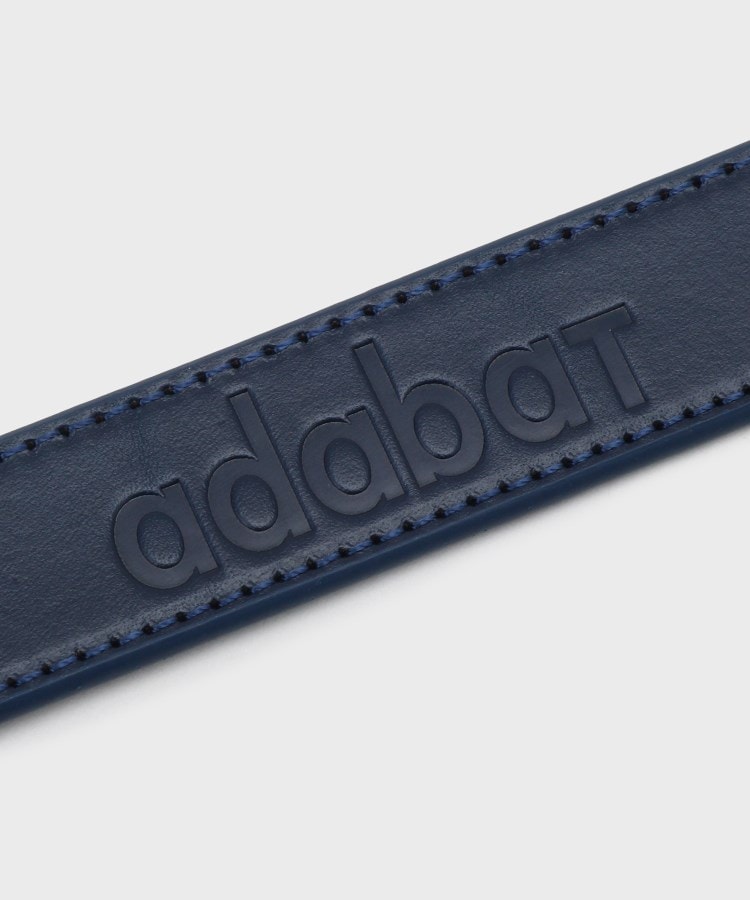 アダバット(メンズ)(adabat(Men))の【新レーベル ADABAT NAVY】サルーキレザーベルト3