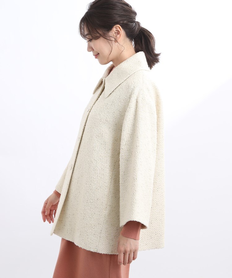 Middle Sleeve Wool Jacket ハーフジャケット