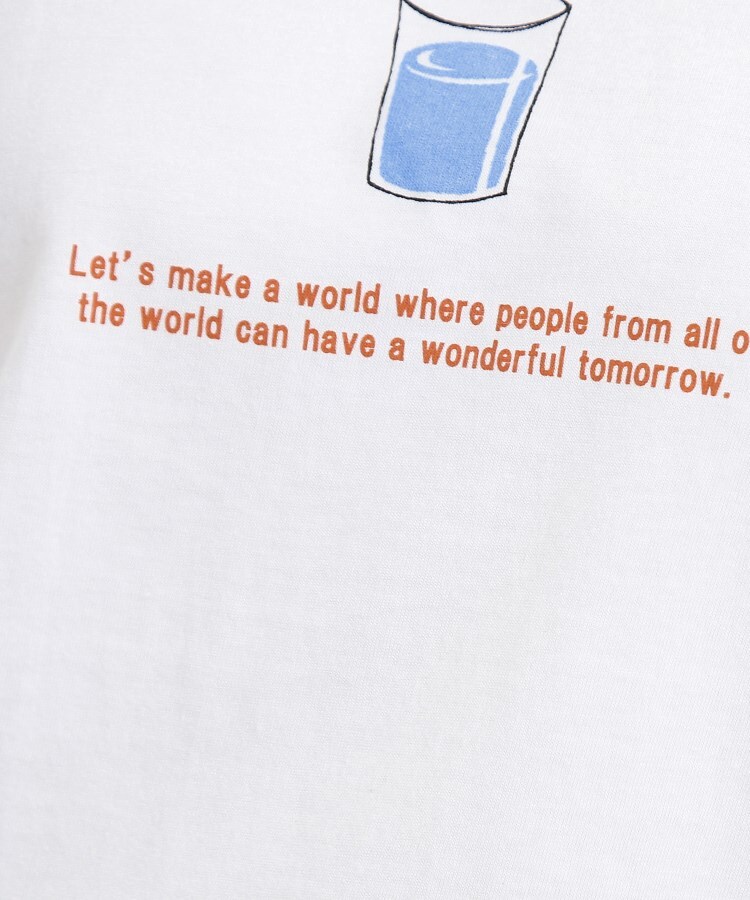 オンラインストア　for　WORLD　ロゴ　the　World/洗える】Water　ワールド　ロングスリーブTシャツ（カットソー）　Reflect（リフレクト）|　STORE　WORLD　ONLINE