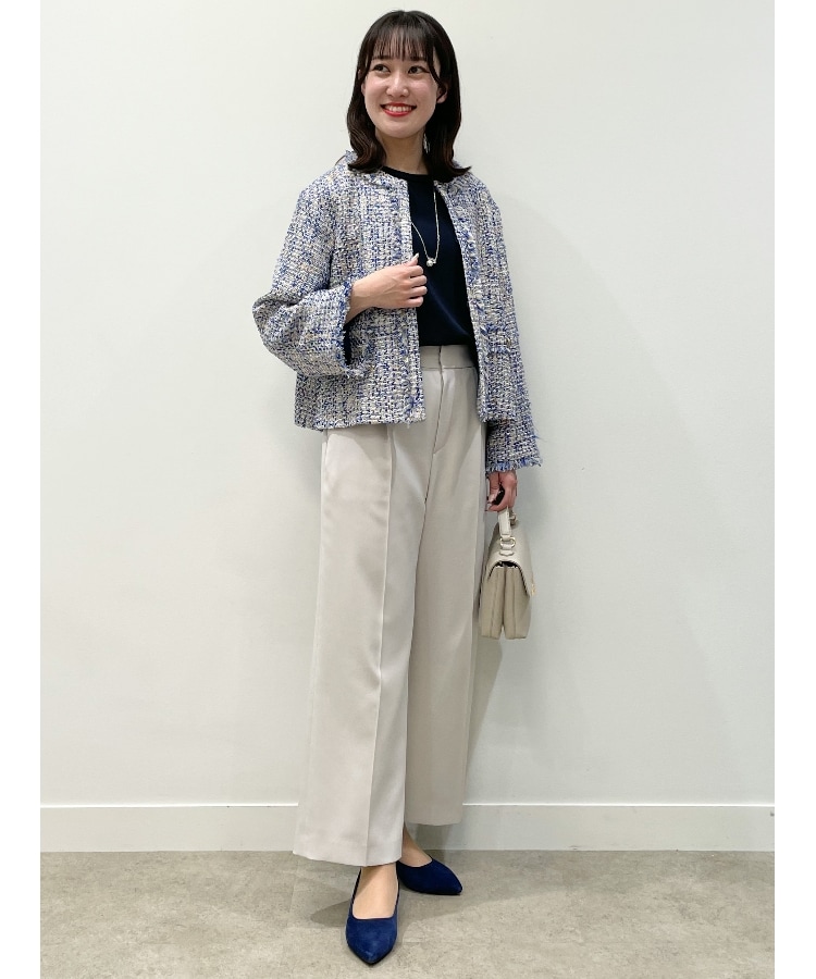 洗える】ワイドクロップドパンツ（6～9分丈パンツ） | Reflect
