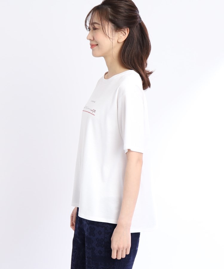 リフレクト(Reflect)の【UVカット/接触冷感/洗える】AラインシルエットロゴTシャツ3