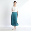 リフレクト(Reflect)の【SALE／接触冷感／洗える】スモッキング刺繍ジャージブラウス6