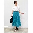 リフレクト(Reflect)の【SALE／接触冷感／洗える】スモッキング刺繍ジャージブラウス3
