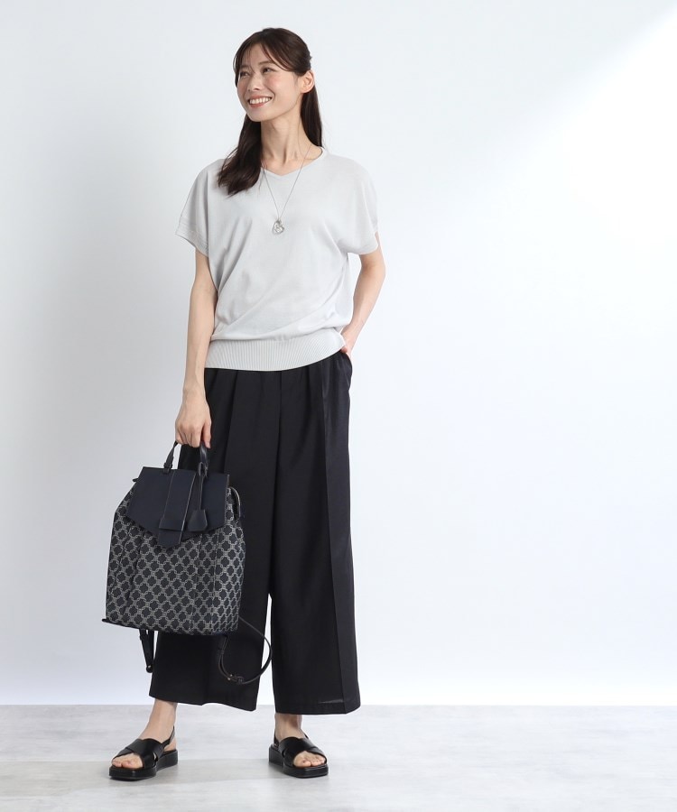 SALE/体型カバー/マシンウォッシュ可/ウエスト総ゴム】フル SALE/体型カバー/マシンウォッシュ可/ウエスト総ゴム】フル