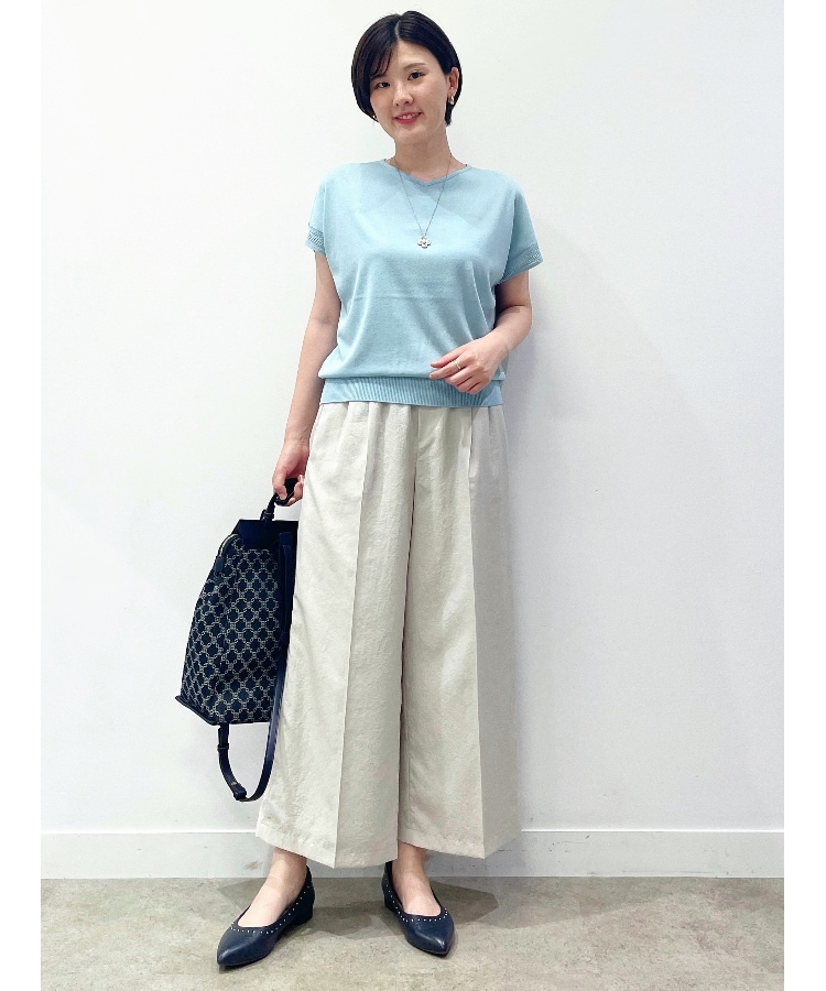 SALE/体型カバー/マシンウォッシュ可/ウエスト総ゴム】フル SALE/体型カバー/マシンウォッシュ可/ウエスト総ゴム】フル
