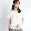 リフレクト(Reflect)の【SALE／WEB限定カラーあり／二の腕カバー◎】透かし柄スリーブニット11