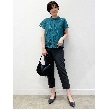 リフレクト(Reflect)の【SALE／手洗い可能】涼しげ刺繍レースブラウス6