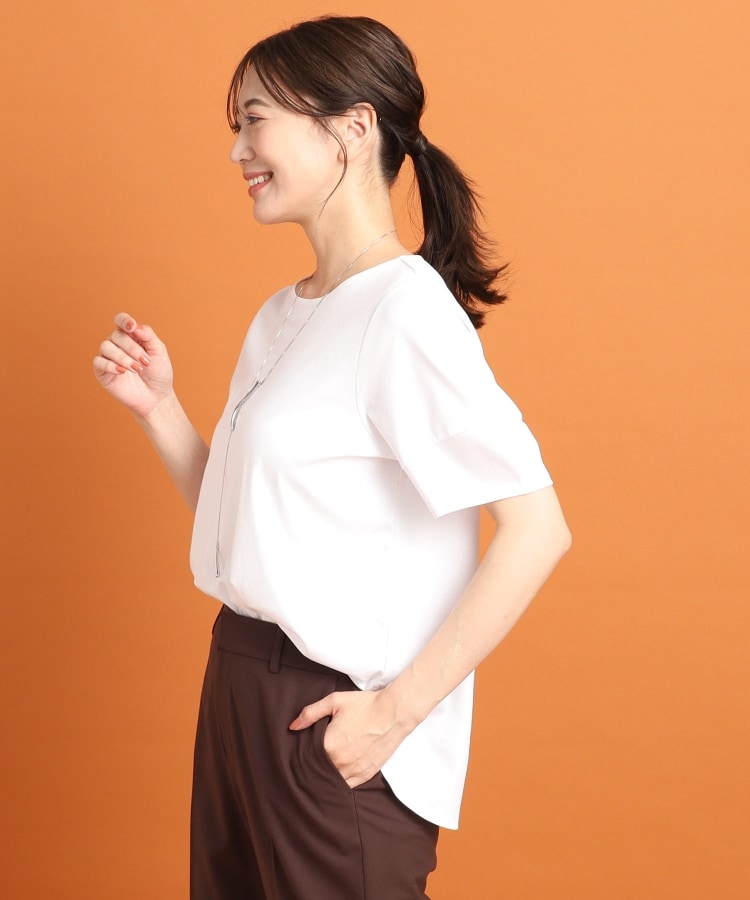 リフレクト(Reflect)の【SALE／UVカット／接触冷感／マシンウォッシュ可】ふんわりスリーブTシャツ4