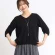 リフレクト(Reflect)の【SALE／マシンウォッシュ可】パイピングパフスリーブブラウス10