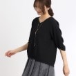 リフレクト(Reflect)の【SALE／マシンウォッシュ可】パイピングパフスリーブブラウス11