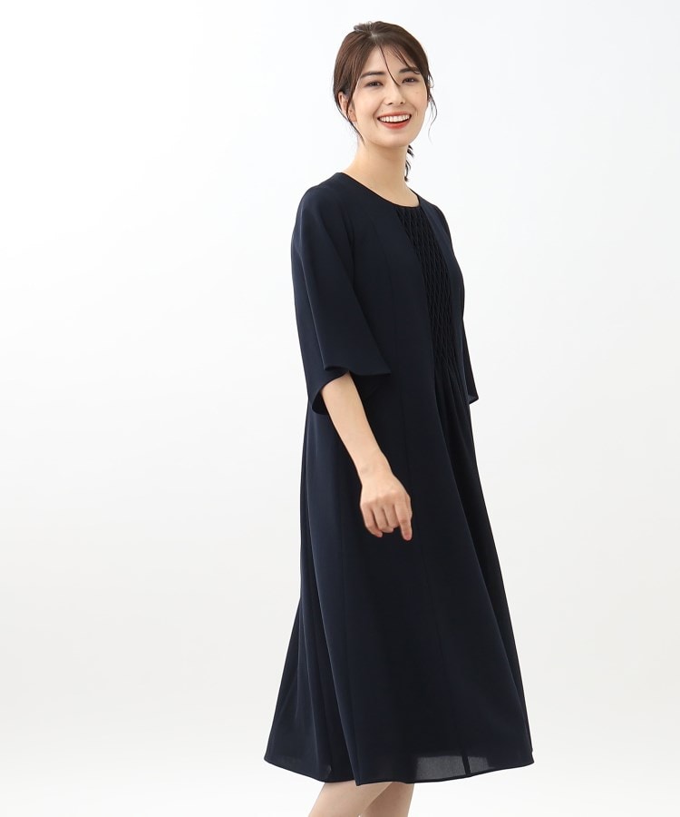 リフレクト(Reflect)の【手洗い可】スモッキング刺繍フレアワンピース15
