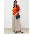 リフレクト(Reflect)の【マシンウォッシュ】ベルベット風ガウチョパンツ8