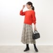 リフレクト(Reflect)のエアリーチュール×チェックプリーツスカート17