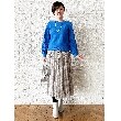 リフレクト(Reflect)のエアリーチュール×チェックプリーツスカート6