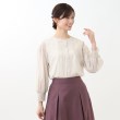 リフレクト(Reflect)の【接触冷感／洗える】ピンタックシアーブラウス23