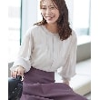 リフレクト(Reflect)の【接触冷感／洗える】ピンタックシアーブラウス4