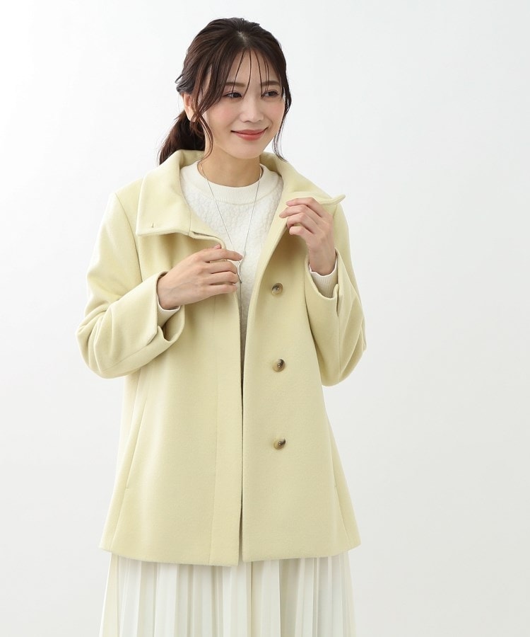 SALE/定番人気】スタンドカラーミドルコート(スタンドカラー SALE/定番人気】スタンドカラーミドルコート(スタンドカラー