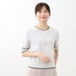 リフレクト(Reflect)の【SALE／WEB限定カラーあり／洗える／アンサンブル可能】五分袖クルーネックニット18