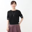 リフレクト(Reflect)の【SALE／WEB限定カラーあり／洗える／アンサンブル可能】五分袖クルーネックニット22