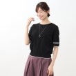 リフレクト(Reflect)の【SALE／WEB限定カラーあり／洗える／アンサンブル可能】五分袖クルーネックニット23