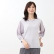 リフレクト(Reflect)の【WEB限定カラーあり／UVカット／接触冷感／洗える／涼しく着られる】シフォンスリーブニット8