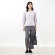 リフレクト(Reflect)の【WEB限定カラーあり／UVカット／接触冷感／洗える／涼しく着られる】シフォンスリーブニット10