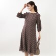 リフレクト(Reflect)の【マシンウォッシュ可】フィット＆フレアープリントワンピース9