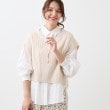 リフレクト(Reflect)の【E‐QUALITY／手洗い可／セットアイテム／単品使いも可能】ニットベスト＋シャツ5