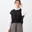 リフレクト(Reflect)の【E‐QUALITY／手洗い可／セットアイテム／単品使いも可能】ニットベスト＋シャツ14
