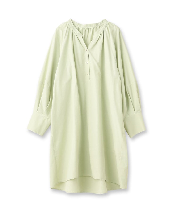リフレクト(Reflect)の【SALE／E‐QUALITY／手洗い可】スキッパーネックチュニックブラウス18